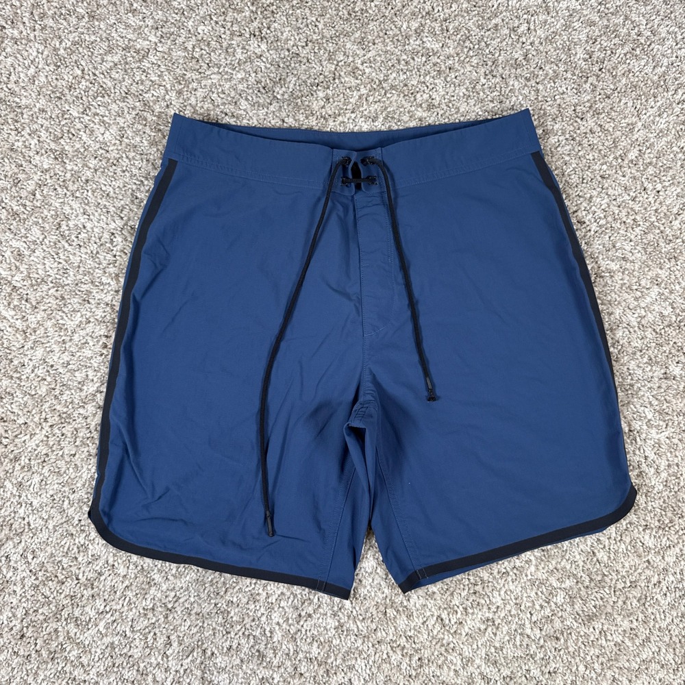 Hill City Shorts Mens 30 Blue Performance Drawstring Athletic Training 430110-01